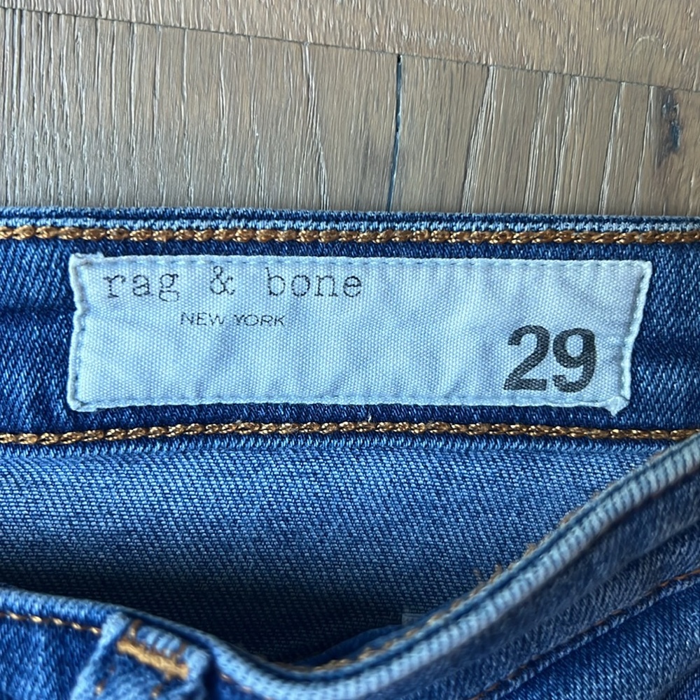 Rag and Bone Nina High Rise Ankle Flare Jeans, Sz 29 - Picture 5 of 7